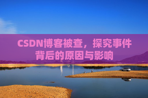 CSDN博客被查，探究事件背后的原因与影响